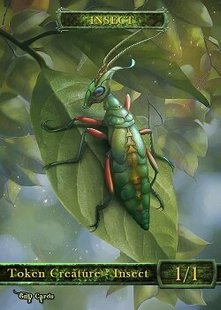 Insect #3 Token Magic: the Gathering (Токен) GnD Cards