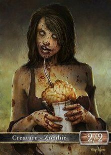 Zombie #9 Token Magic: the Gathering (Токен) GnD Cards