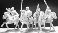 Gripping Beast Miniatures - Middle Eastern Turcopole Command (4) - GRB-LCC07