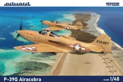 1/48 Bell P-39Q Airacobra американский истребитель, серия Weekend Edition (Eduard 8470), сборная модель