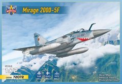 1/72 Dassault Mirage 2000-5F многоцелевой истребитель (Modelsvit 72072), сборная модель