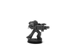 Космодесантник Серых Рыцарей в силовой броне, миниатюра Warhammer 40k (Games Workshop), пластиковая