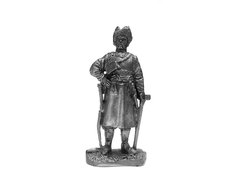 54мм Украинский козацкий старшина, коллекционная оловянная миниатюра