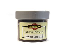 Земляной пигмент Burnt Umber, 100 мл (Liberon Earth Pigment)