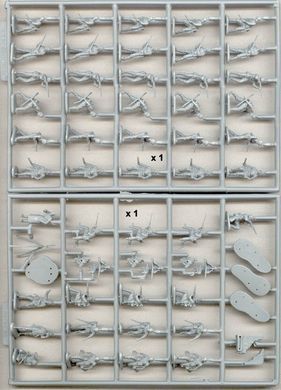 1/72 German Armoured Infantry WWII (Revell 02511) 50 фигур