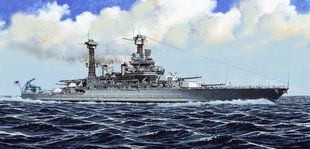 1/700 Американський лінкор USS California BB-44 зразка 1941 року (Trumpeter 05783), збірна модель