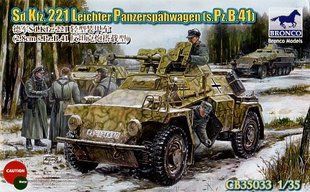 Sd.Kfz.221 с 2.8-см пушкой s.Pz.B.41 1:35