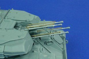 1/35 Ствол 23 мм АЗП-23 для зенитной самоходной установки ЗСУ-23-4 Шилка (RB Model 35B29) металл * 4 штуки
