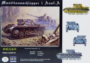 1/35 PZ.Kpfw.I ausf.A подвозчик снарядов (Master Box 3504)