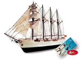 Artesania Latina Іспанське навчальне судно "Дж.С. Элькано" (J.S.Elcano) 1:250 з інструментами (22299)