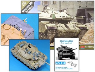 1/35 Танк Magach 6B Gal Batash + смоляні доповнення + металеві траки (Academy, Legend та Friulmodel), збірна модель