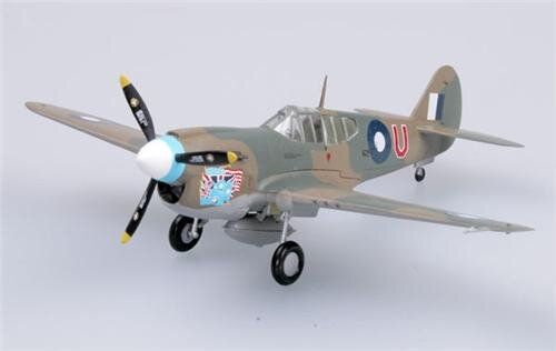 1/72 Curtiss P-40 Tomahawk 77 Sqn RAAF 1942, готовая модель (EasyModel 37271)