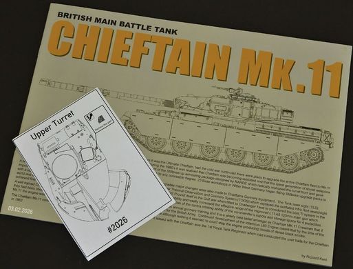 1/35 Chieftain Mk.11 британский основной боевой танк (Takom 2026) сборная модель
