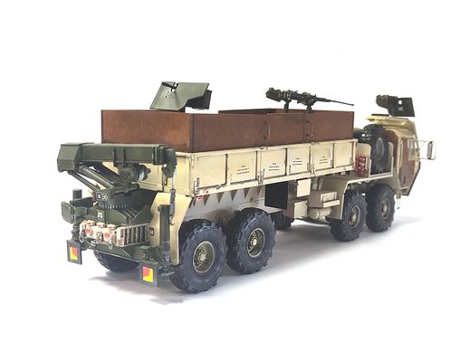1/35 M977 HEMTT Gun Truck броньована вантажівка, готова модель