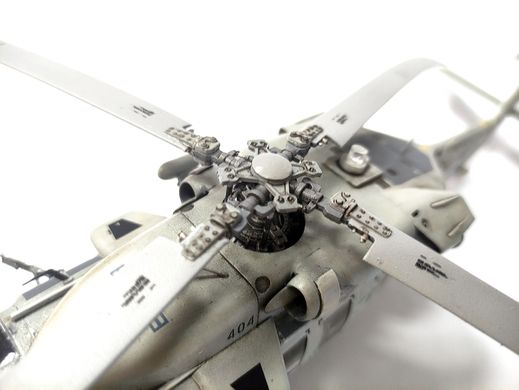 1/48 Вертолет MH-60K Black Hawk, готовая модель авторской работы