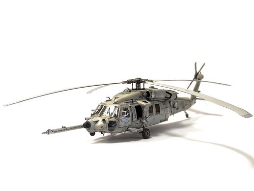 1/48 Вертолет MH-60K Black Hawk, готовая модель авторской работы