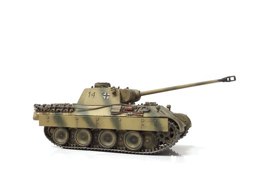 1/72 Німецький танк Pz.Kpfw.V Panther, готова модель (авторська робота)