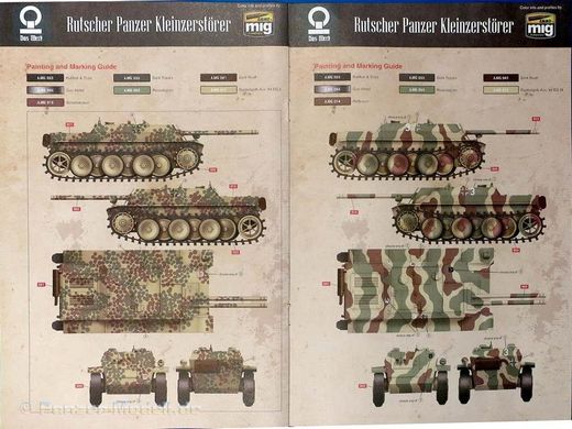 1/35 Panzerkleinzerstorer "Rutscher" истребитель танков (Das Werk 35007), сборная модель