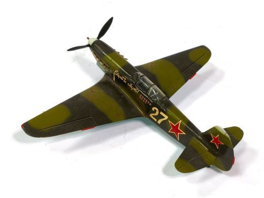 1/48 Яковлев Як-7Б советский истребитель, готовая модель авторской работы