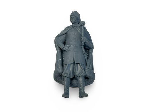 54мм Іван Виговський, гетьман Запорізького війська 1657-1659 років (Archibald Miniatures), колекційна смоляна мініатюра