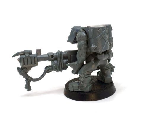 Орк-вогнеметник, мініатюра Warhammer 40.000 (Games Workshop), пластикова