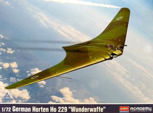 1/72 Horten Ho-229 "Wunderwaffe" германский реактивный истребитель (Academy 12583), сборная модель