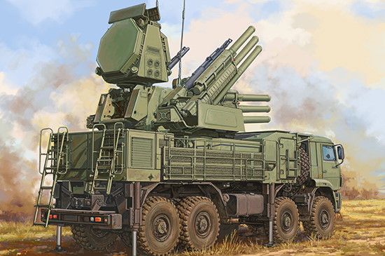 1/35 96К6 Панцирь-С1 зенітний ракетно-гарматний комплекс (Trumpeter 01061) збірна модель