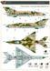 1/72 Декаль для МиГ-21 ВВС Украины, 6 вариантов (Clear Prop Decals CPD72012)