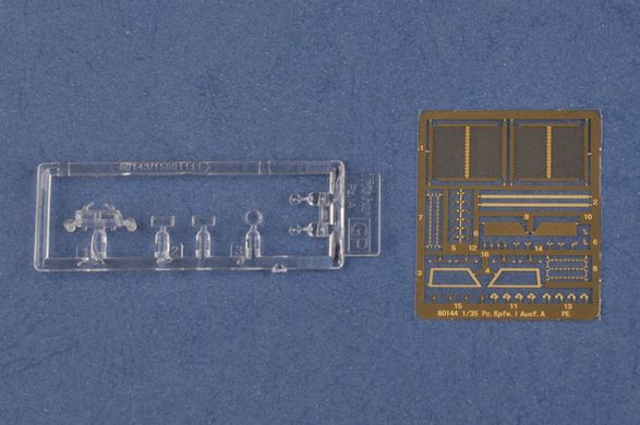 1/35 Німецький транспортер на базі Pz.Kpfw.I Ausf.A ohne Aufbau (Hobbyboss 80144), збірна модель