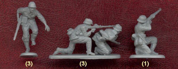 1/72 German Armoured Infantry WWII (Revell 02511) 50 фигур