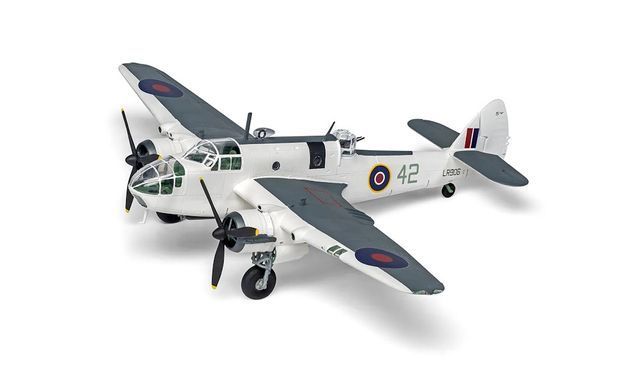 1/72 Bristol Beaufort Mk.IA британський торпедоносець (Airfix A04021A), збірна модель