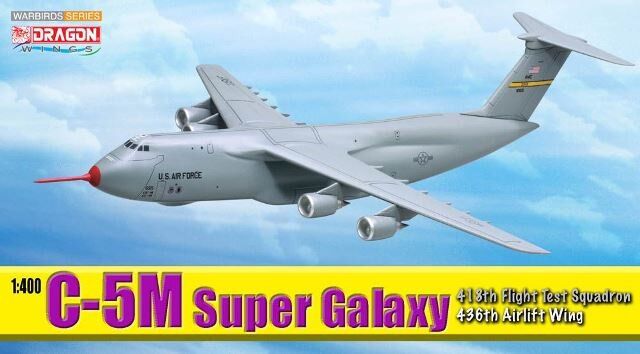 1:400 Lockheed C-5M Super Galaxy, собранная модель