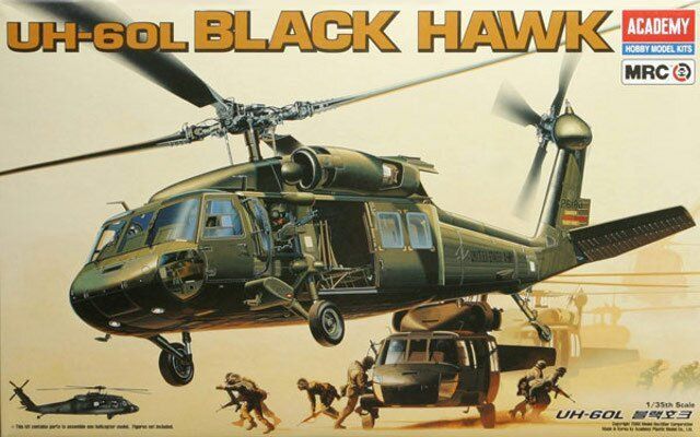 Academy 2192 Sikorsky UH-60L Black Hawk 1/35 Сборная масштабная