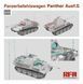 1/35&nbsp;Panzerbefehlswagen Panther Ausf.G німецький командирський танк, з набірними робочими траками (Rye Field Model RM5089), збірна модель