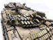 1/35 Танк Т-55АМВ "Leopard 2" Вооруженных Сил Украины, готовая модель авторской работы