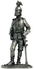 54 мм Русский офицер лейб-гвардии конного полка 1910 года (EK Castings R31), коллекционная оловянная миниатюра