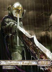 Knight Vigilance Token Magic: the Gathering (Токен) GnD Cards