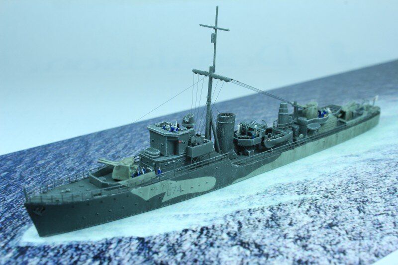 IBG 70005 HMS Middleton 1943 Hunt II class destroyer escort scale 1/700