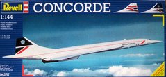 1/144 Concorde "British Air" пассажирский самолет (Revell 04257), сборная модель