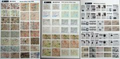 1/35 Німецькі та радянські топографічні карти Другої світової + газеты, паперові (DANmodels DM35218)