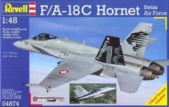 1/48 F/A-18C Hornet “Swiss Air Force” истребитель шведских ВВС (Revell 04874)