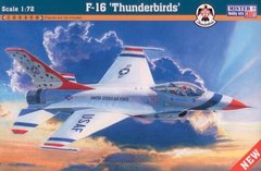 1/72 F-16A пилотажной групы "Thunderbirds" (MisterCraft D-35) сборная модель
