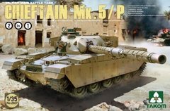 1/35 Chieftain Mk.5/Mk.5P 2-в-1 британский основной боевой танк (Takom 2027), сборная модель