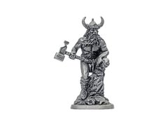 40 мм Тор - бог грома и бури, серия "Герои и Легенды" (EK Castings H&L 06), коллекционная оловянная миниатюра