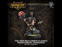 The High Reclaimer, Protectorate of Menoth Warcaster, миниатюра Warmachine (Privateer Press Miniatures 32013), сборная металлическая