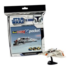 1/52 Star Wars Snowspeeder, серія Easy Kit" зборка без клею, кольоровий пластик (Revell 06726), збірна модель