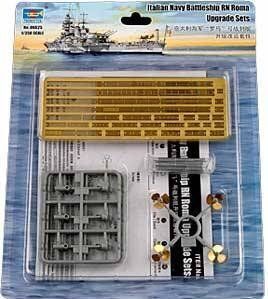 1/350 Комплект для крейсера Roma (леера, винты, орудийные стволы) (Trumpeter 06625)