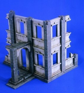 1:35 German City Residental Ruin WWII