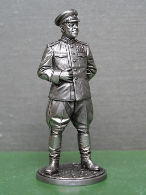 54 мм Маршал Радянського союзу Г. К. Жуков, 1945 рік (EK Castings WWII-21), колекційна олов'яна мініатюра