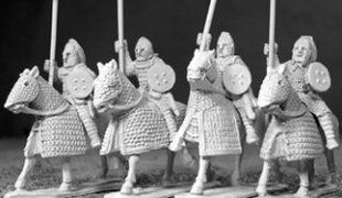 Gripping Beast Miniatures - Cataphracts, upright kontos (4) - GRB-LRC13
